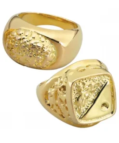 Smiffys Gold Sovereign Ring