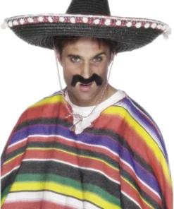 Smiffys Black Sombrero Hat Accessory