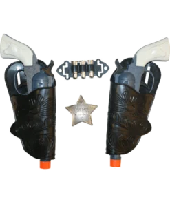 Smiffys Cowboy Guns And Holsters Kit