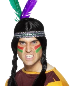 Smiffys Feather Native Indian Headband