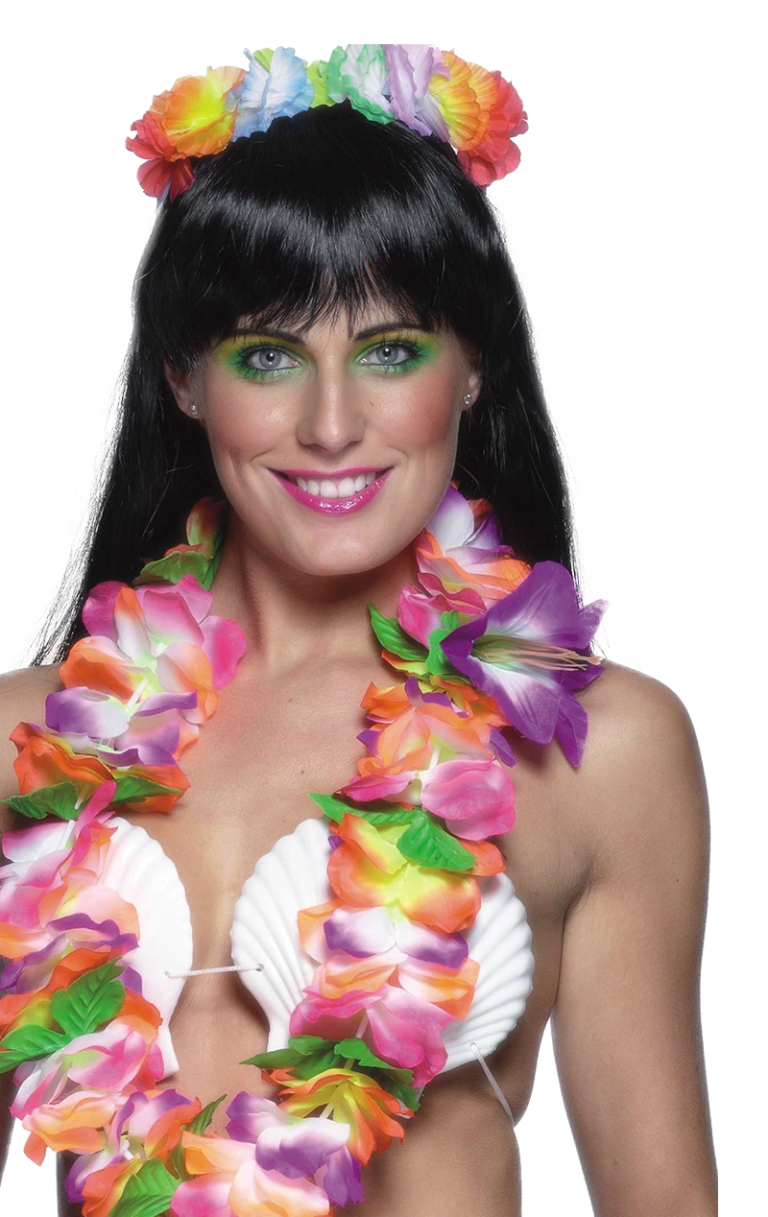 Smiffys Large Hawaiian Lei Accessory 1 Smiffys Large Hawaiian Lei Accessory