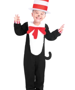 AMSCAN Kids Cat In The Hat Costume 3 AMSCAN Kids Cat In The Hat Costume -Joke Store 00003738a01