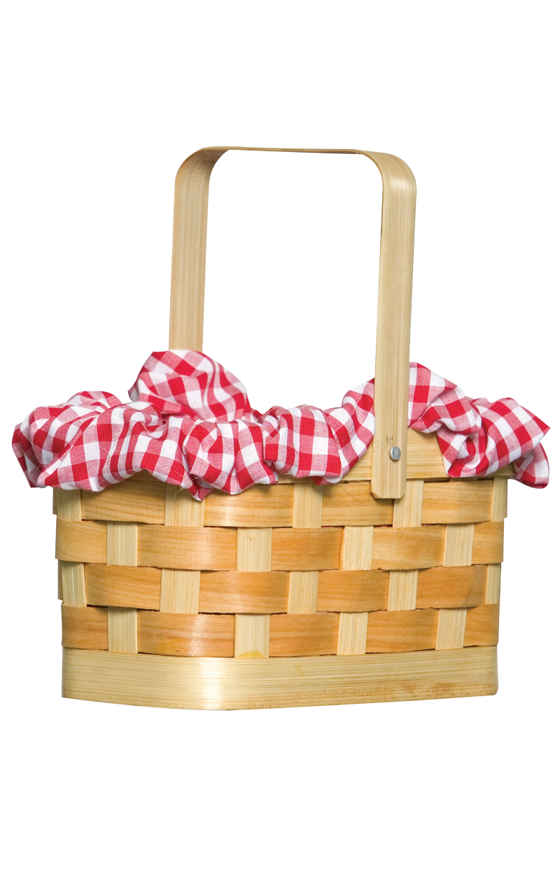 Gingham Basket Prop 1 Gingham Basket Prop