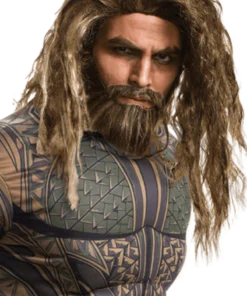 Aquaman Beard And Wig Set