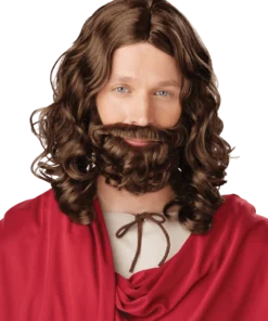 Jesus Wig And Beard Accessory
