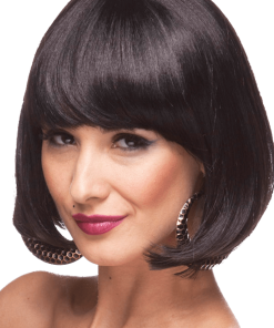 Black Cindy Bob Wig