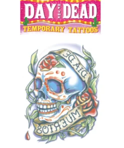 Rosa Sugar Skull Tattoo FX