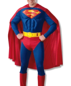 Adult Muscle Chest Classic Superman Costume