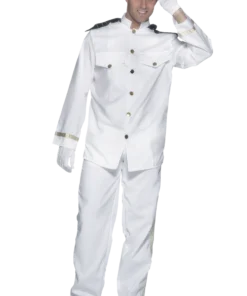 Smiffys Adult Navy Whites Costume
