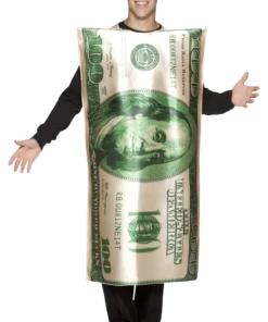 Adult Big $100 Bill Costume