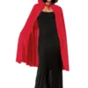 Unisex Red 45 Cape