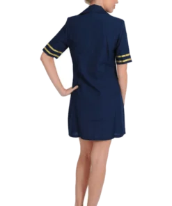 Adult Blue Air Hostess Costume -Joke Store 00011631a02