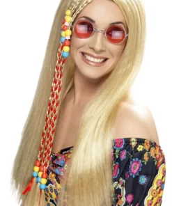 Smiffys Hippie Blonde Wig