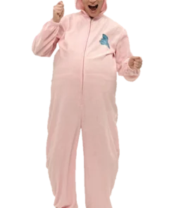 Adult Pink Babygrow Costume