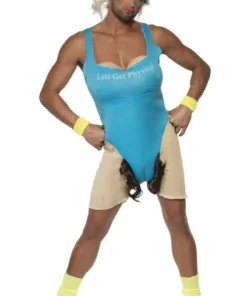 Smiffys Adult Lets Get Physical Stag Costume