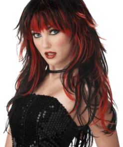 Red And Black Tempting Tresses Wig