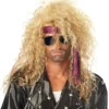 Heavy Metal Rocker Blonde Wig