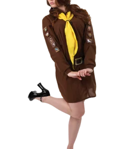 Adult Girls Brownie Uniform Costume