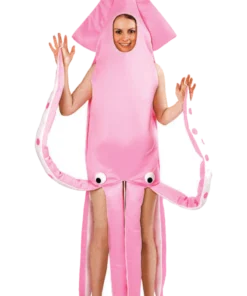 Adult Pink Squid Animal Costume