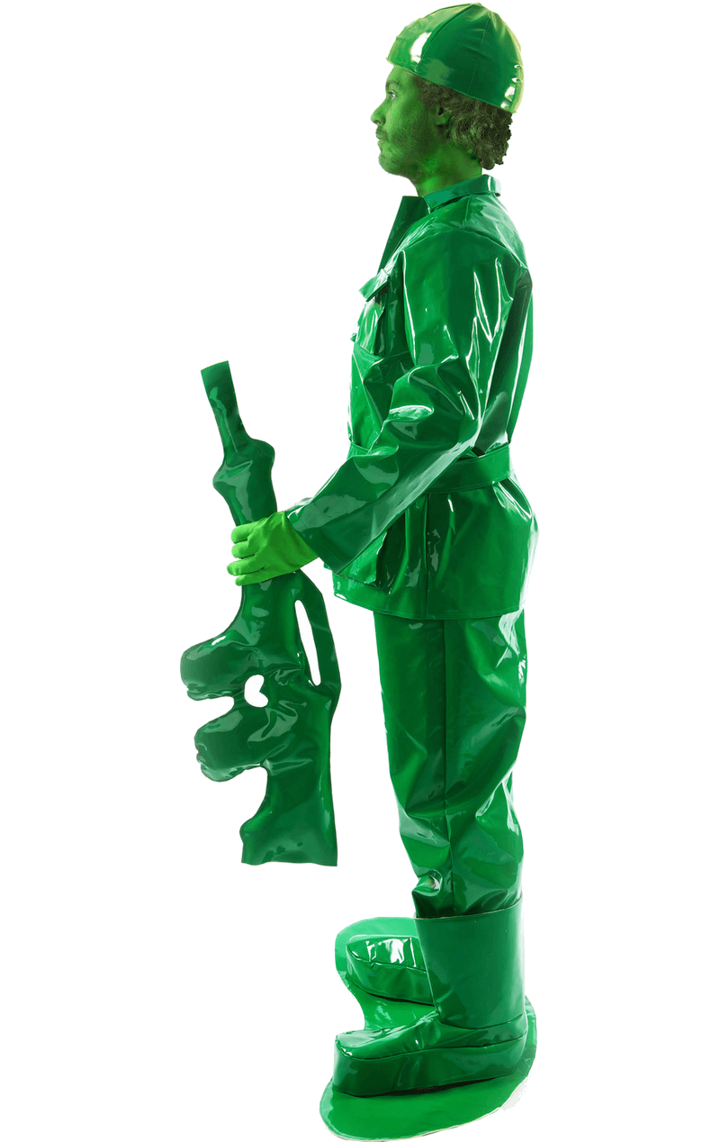 Adult Toy Army Man Costume 2 Adult Toy Army Man Costume - Image 2