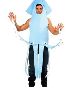 Adult Blue Squid Animal Costume