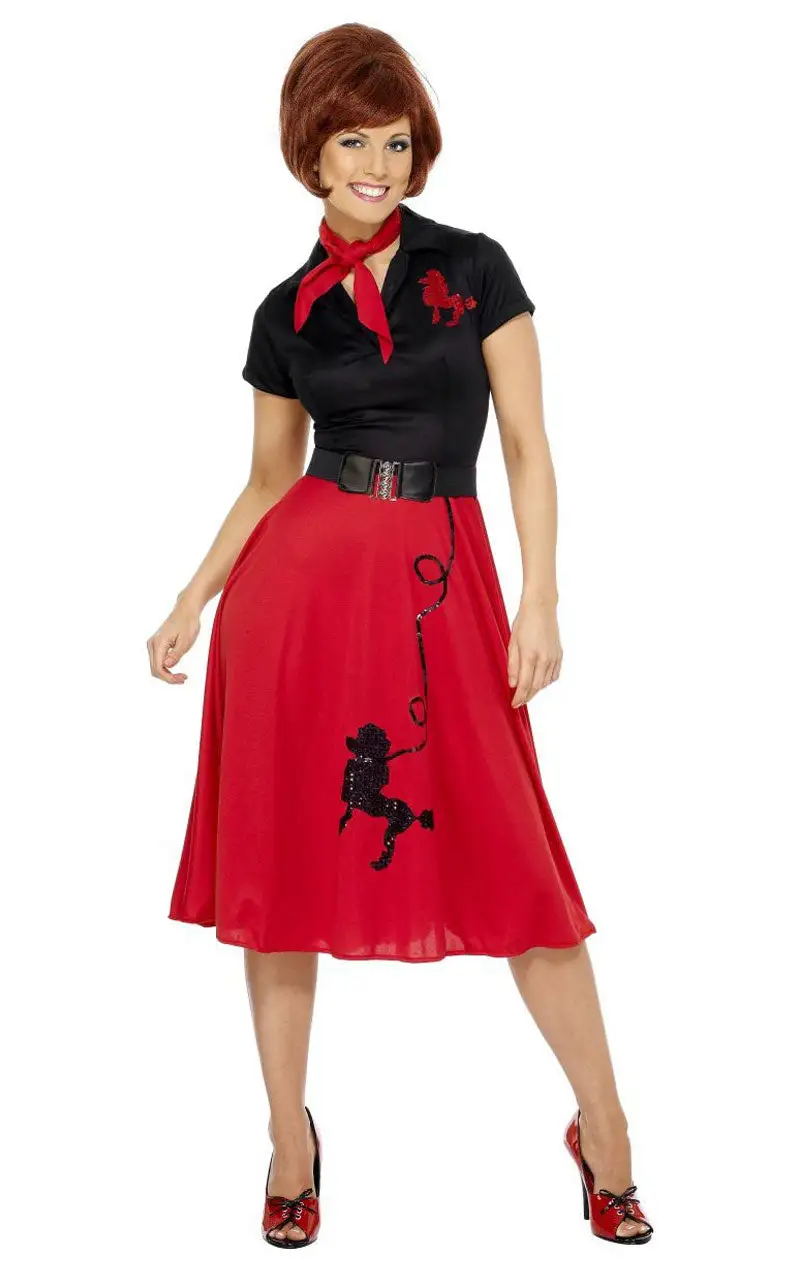 Smiffys 50s Dress Costume 1 Smiffys 50s Dress Costume