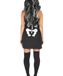 Womens Simple Skeleton Costume -Joke Store 00015547a02