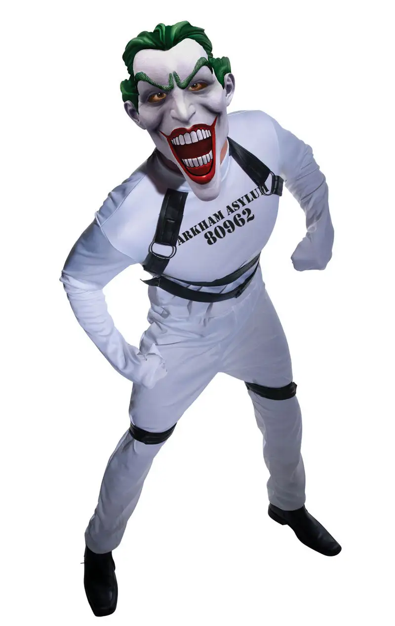 Joker Arkham Asylum Costume 1 Joker Arkham Asylum Costume