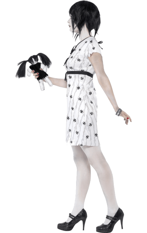 Smiffys Womens Abby Normal Twisted Doll Costume 2 Smiffys Womens Abby Normal Twisted Doll Costume - Image 2