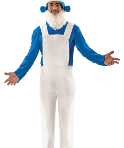 Mens Blue Gnome Costume
