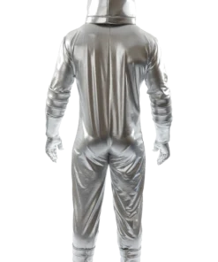 Mens Silver Astronaut Costume 5 Mens Silver Astronaut Costume -Joke Store 00016939a02