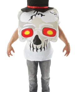 Inflatable Skull Halloween Costume