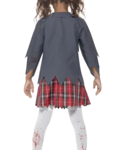 Smiffys Girls Zombie Schoolgirl Halloween Costume 5 Smiffys Girls Zombie Schoolgirl Halloween Costume -Joke Store 00019280a02