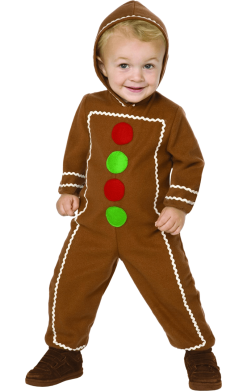 Kids Gingerbread Man Costume