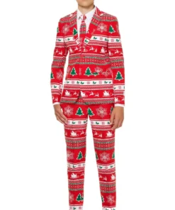 Kids Christmas Suit Age 10-12 - Opposuits