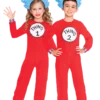 AMSCAN Childrens Thing 1 And 2 Costume