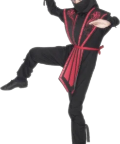 Smiffys Child Silent Ninja Costume