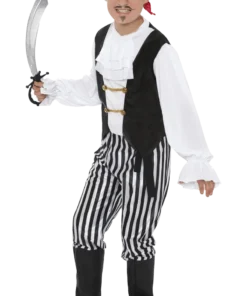 Smiffys Childrens Classic Pirate Costume