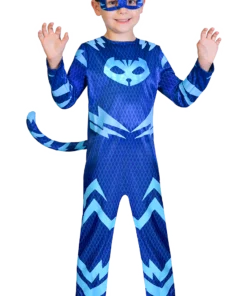 AMSCAN Kids PJ Facepieces Catboy Costume