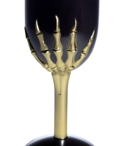 Smiffys Black Gothic Wine Glass