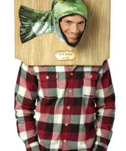 Adult Bass Trophy Head Accessory