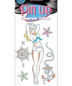 Sailor Pin Up Tattoo Transfer