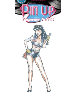Mechanic Pin Up Tattoo Transfer