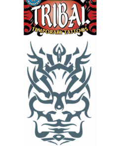 Small Tribal Face Tattoo Transfer