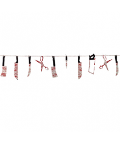 AMSCAN Bloody Weapon Garland Bunting