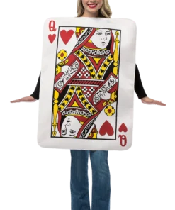 Womens Queen Of Hearts Card Costume