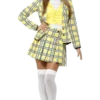 Smiffys Adult Yellow Clueless Cher Costume