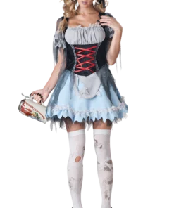 Adult Beer Maiden Zombie Costume