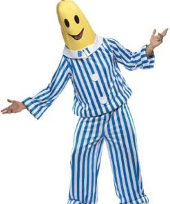 Smiffys Adult Bananas In Pyjamas Costume