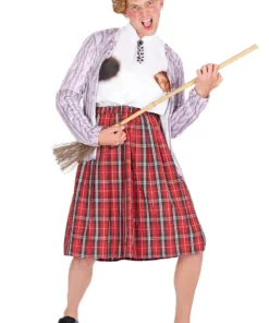 Mens Scottish Nanny Costume